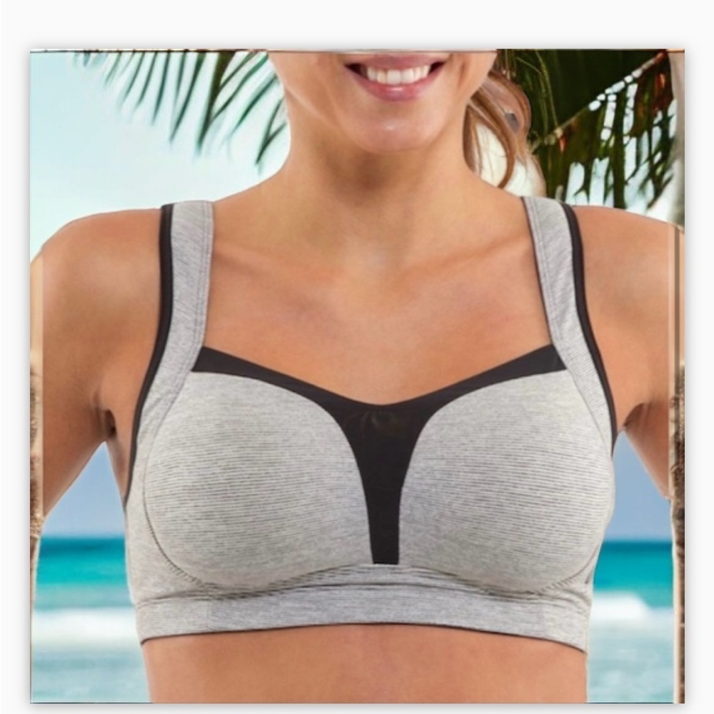Lululemon Ta Ta Tamer II
Ghost Deep Coal Wee Stripe-VGUC-Sz- 34C​​​​​​ - Picture 13 of 15